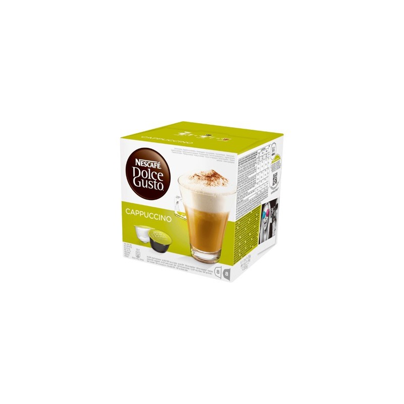 CAFE DOLCE GUSTO CAPUCHINO MONODOSIS CAJA DE 8 UNIDADES