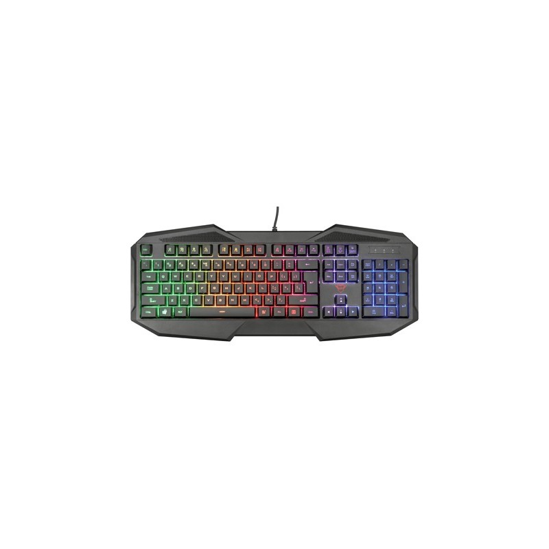 TECLADO TRUST GXT 830-RW AVONN GAMING ILUMINACION RAINBOW USB 2.0 CABLE 1,4 M