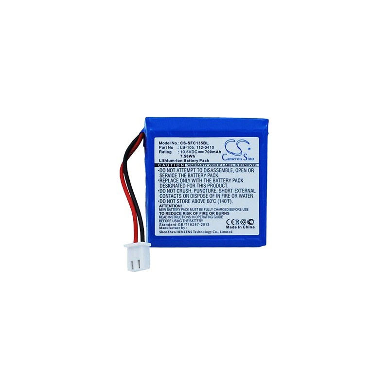BATERIA DE LITIO SAFESCAN LB-105 RECARGABLE PARA SAFESCAN 155-S