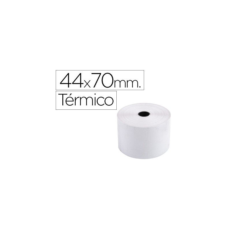 ROLLO SUMADORA EXACOMPTA TERMICO 44 MM X 70 MM 55 G/M2 SIN BISFENOL A