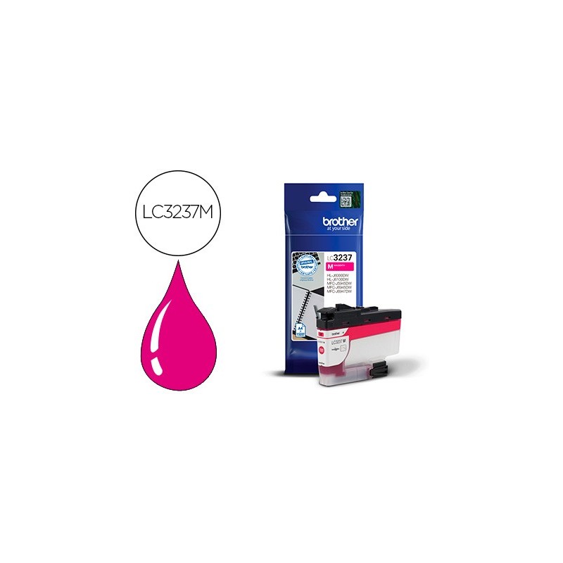 INK-JET BROTHER LC3237 HL-J6000DW / HL-J6100DW / MFC-J5945DW / MFC-J6945DW / MFC-J6947DW 1500 PAG MAGENTA