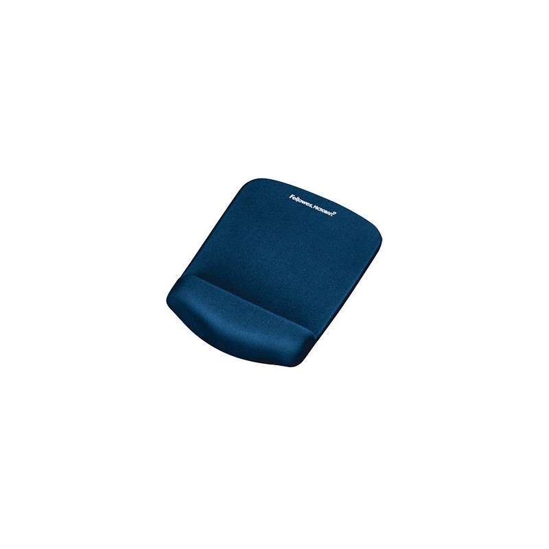 REPOSAMUECAS FELLOWES PARA RATON FOAM FUSION PLUSH TOUCH AZUL 25X184X238 MM