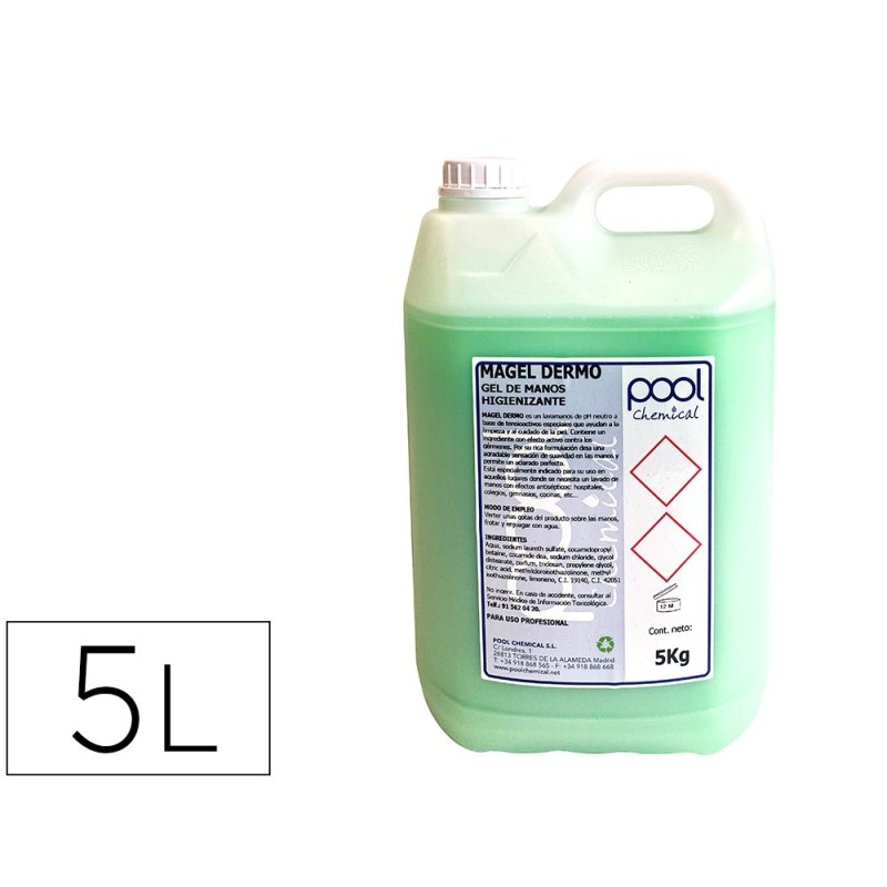 LIMPIADOR JABON DAHI PARA MANOS BACTERICIDA GARRAFA 5L