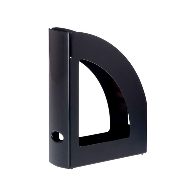 REVISTERO ARCHIVO 2000 ANTIMICROBIANO SANITIZED POLIESTIRENO LOMO 80 MM NEGRO 250X80X320 MM