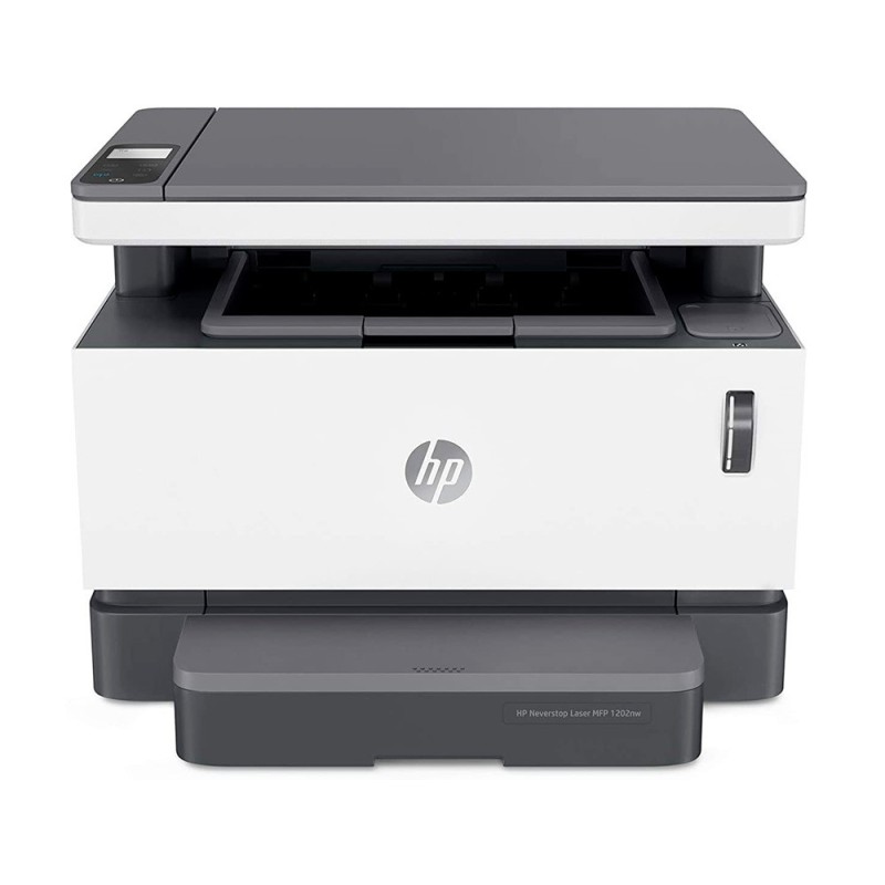 EQUIPO MULTIFUNCION HP NEVERSTOP LASER 1202NW ETHERNET WIFI 20 PPM BANDEJA 150 HOJAS ESCANER COPIADORA