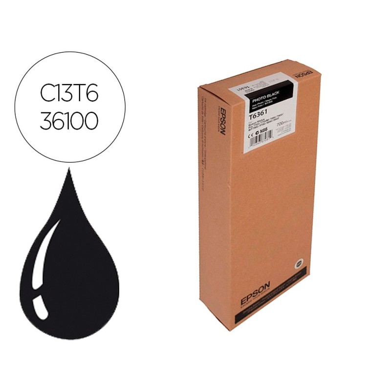 INK-JET EPSON GF STYLUS PHOTO 7900/9900 NEGRO FOTO ALTA CAPACIDAD