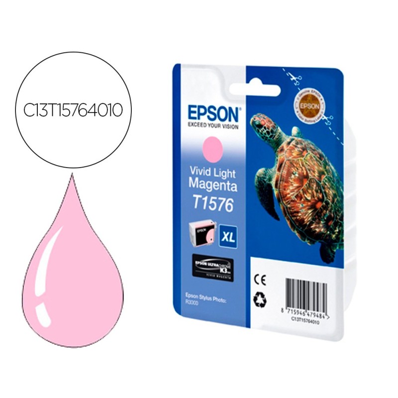 INK-JET EPSON STYLUS PHOTO R3000 MAGENTA VIVO CLARO