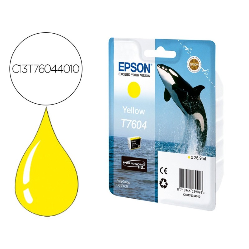 INK-JET EPSON SURECOLOR SC-P600 AMARILLO