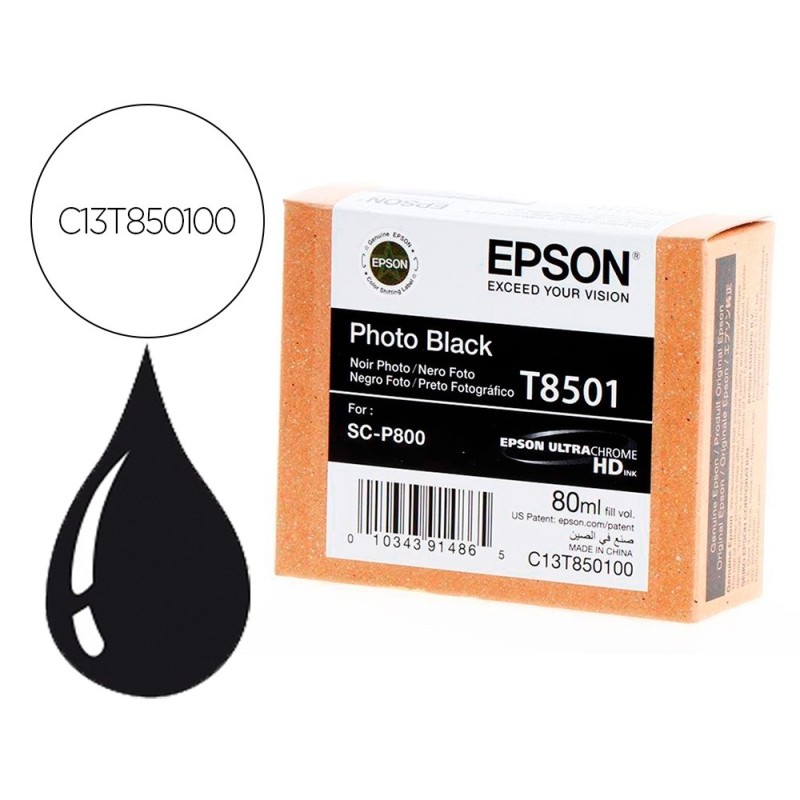 INK-JET EPSON SURECOLOR SC-P800 NEGRO FOTO