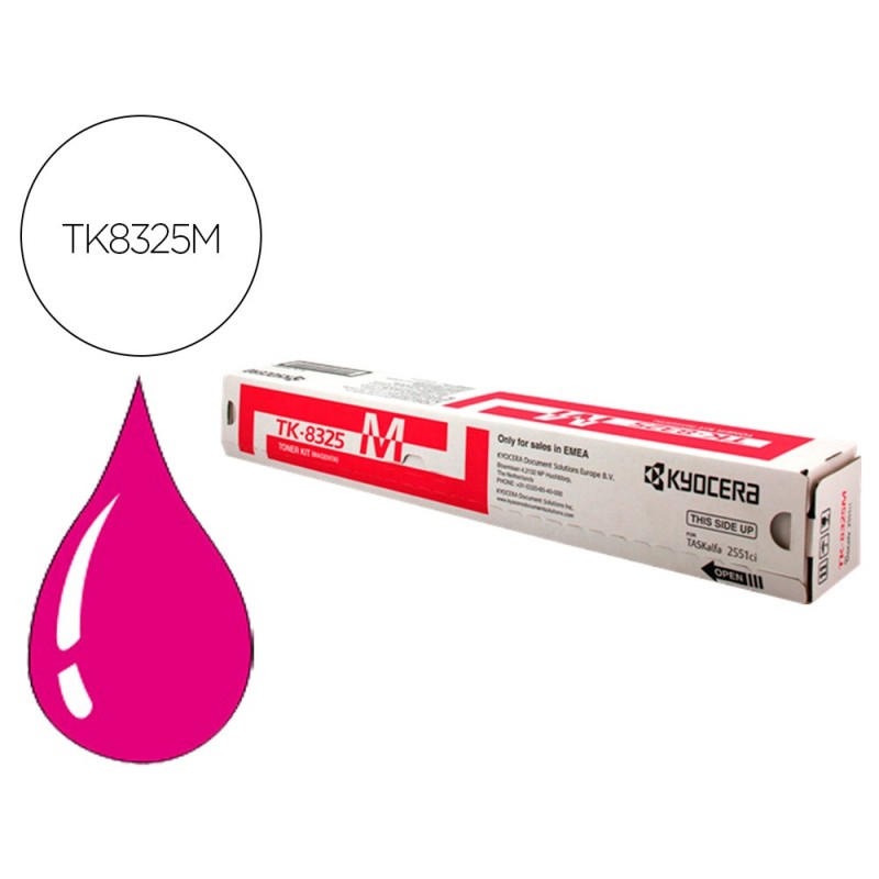 TONER KYOCERA -MITA TONER MAGENTA TK8325M