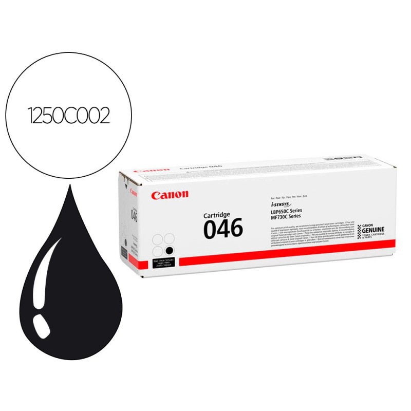 TONER CANON 046BK LBP650 MFC730 NEGRO