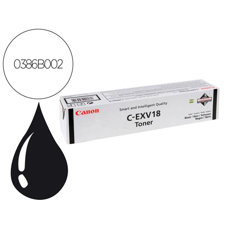 TONER CANON EXV18 IR1018 IR1020 IR1022 NEGRO
