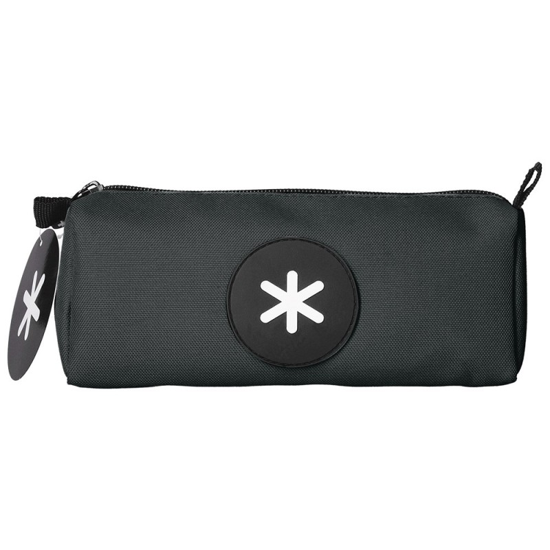 BOLSO ESCOLAR PORTATODO ANTARTIK TRIANGULAR NEGRO 210X70X80 MM