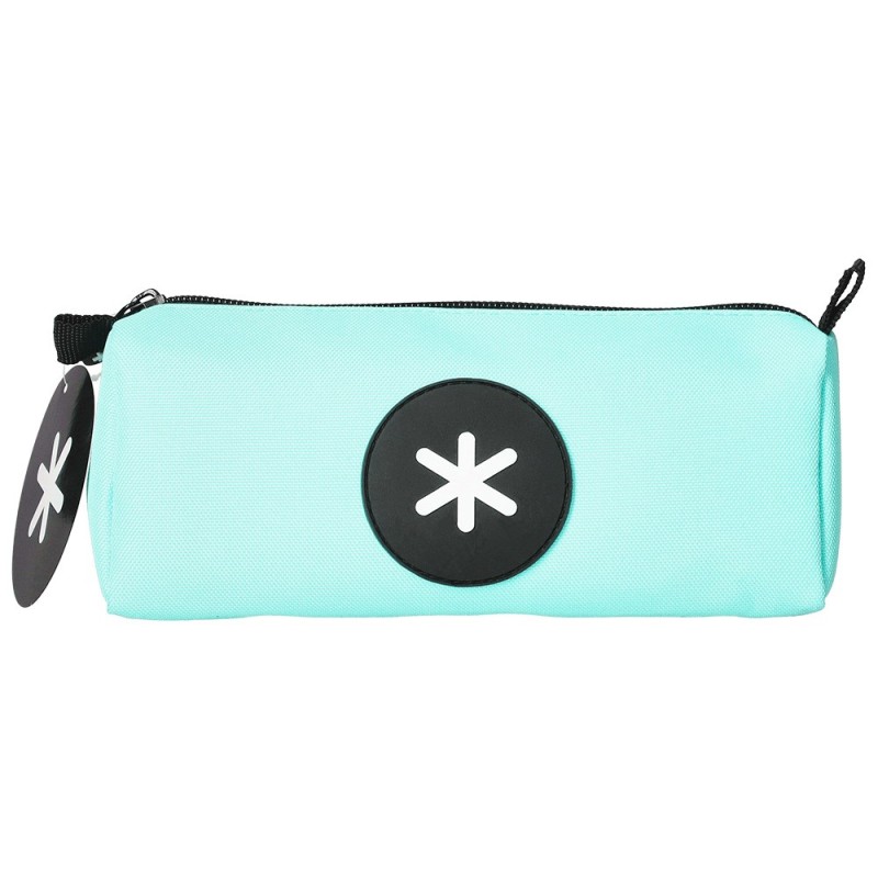 BOLSO ESCOLAR PORTATODO ANTARTIK TRIANGULAR VERDE MENTA 210X70X80 MM