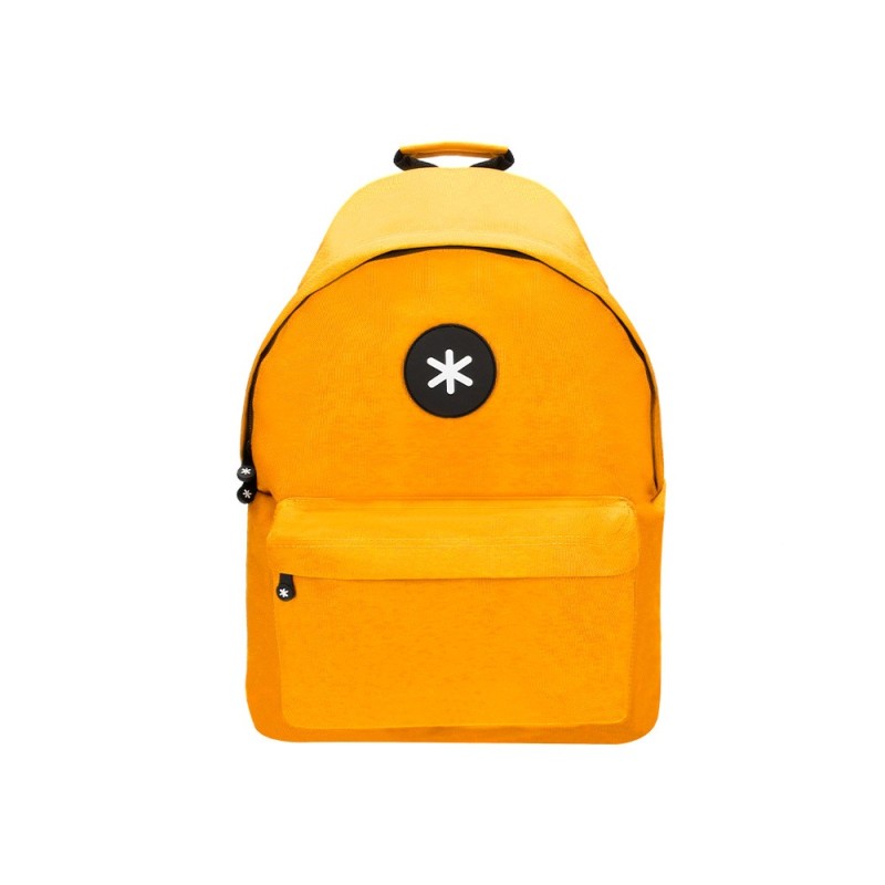 CARTERA ANTARTIK MOCHILA CON ASA Y BOLSILLOS CON CREMALLERA COLOR MOSTAZA 310X160X410 MM