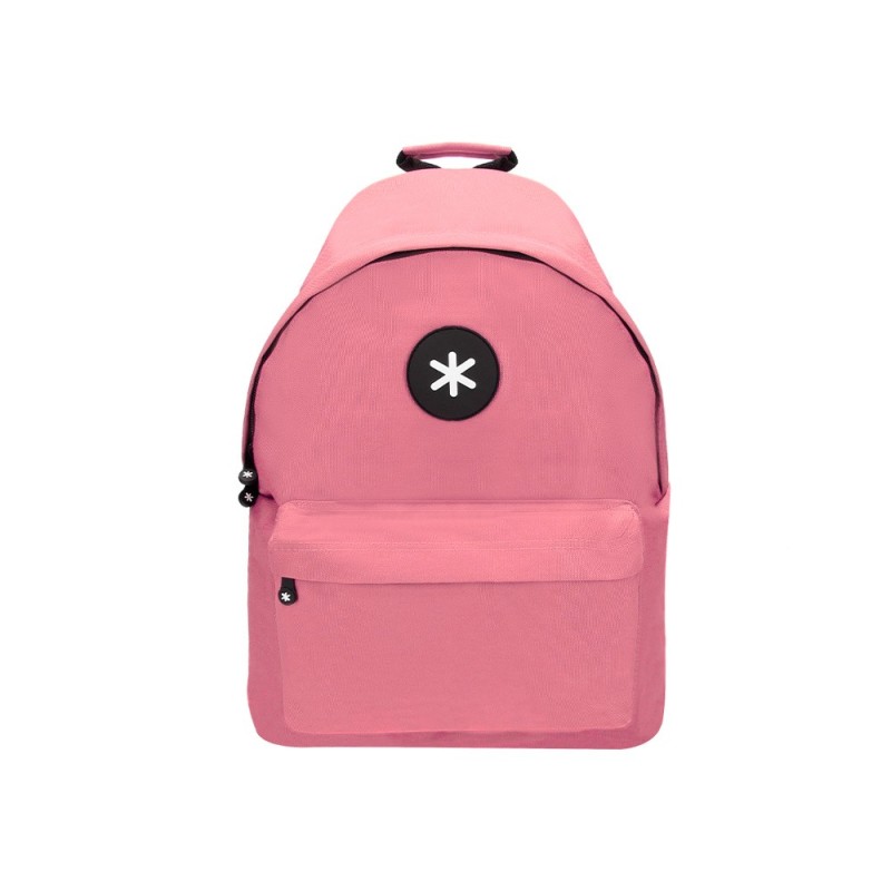 CARTERA ANTARTIK MOCHILA CON ASA Y BOLSILLOS CON CREMALLERA COLOR CORAL 310X160X410 MM