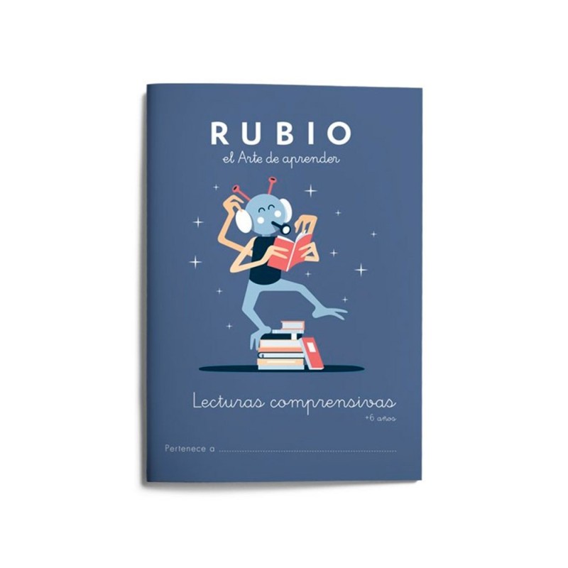 CUADERNO RUBIO LECTURAS COMPRENSIVAS + 6 AOS