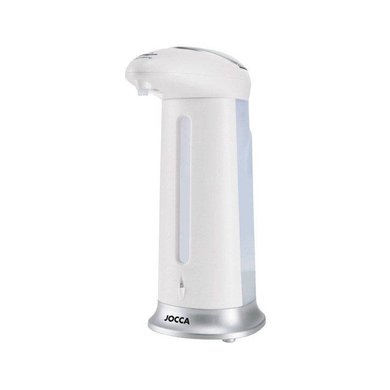 DISPENSADOR AUTOMATICO JABON/GEL JOCCA CON INDICADOR LED CAPACIDAD 280 ML 83X125X200 MM