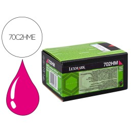 TONER LEXMARK LASER 702HME...