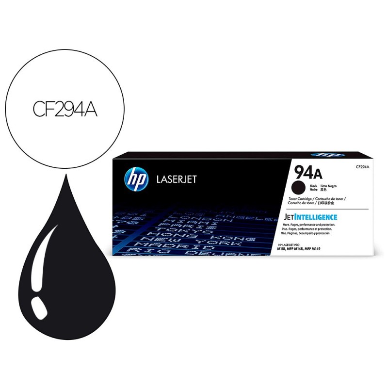 TONER HP 94A LASERJET PRO M118/M140/M148 NEGRO 1200 PAGINAS