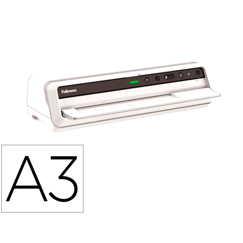 PLASTIFICADORA FELLOWES VENUS LX A3 SISTEMA ANTIATASCO 6 RODILLOS HASTA 250 MICRAS