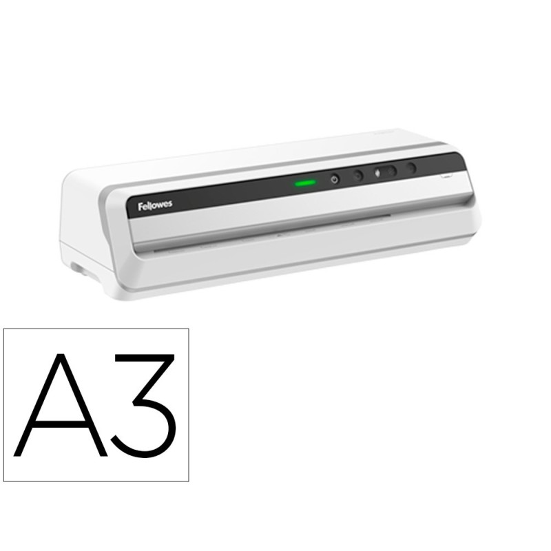 PLASTIFICADORA FELLOWES JUPITER LX A3 SISTEMA ANTIATASCO 6 RODILLOS HASTA 250 MICRAS