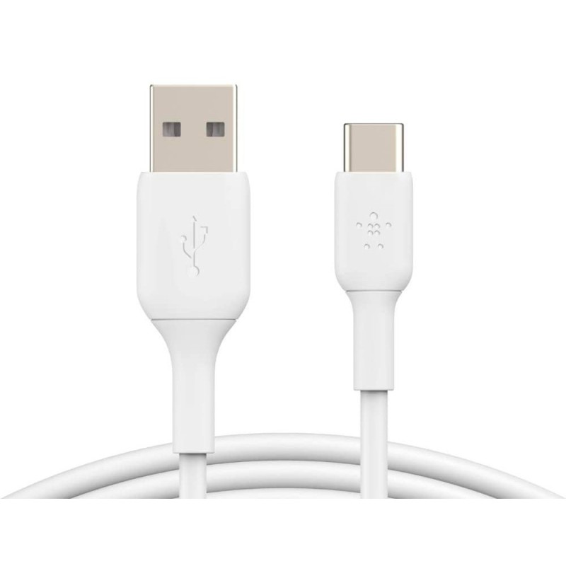 CABLE BELKIN CAB001BT0MWH USB-C A USB-A BOOS CHARGE LONGITUD 0,15 M COLOR BLANCO