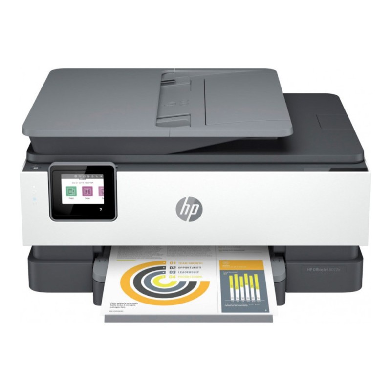 EQUIPO MULTIFUNCION HP ENVY 8022E COLOR TINTA 20 PPM WIFI ESCANER COPIADORA IMPRESORA FAX BANDEJA ENTRADA 225 HOJAS