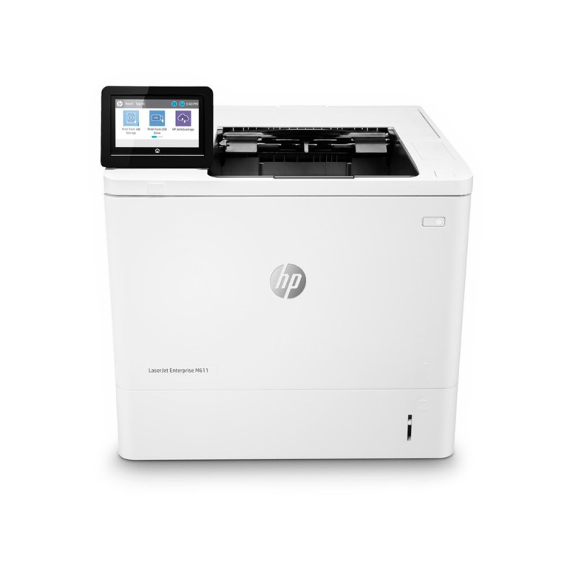IMPRESORA HP LASERJET ENTERPRISE M611DN MONOCROMO LASER DOBLE CARA 65 PPM WIFI BANDEJA ENTRADA 550 HOJAS