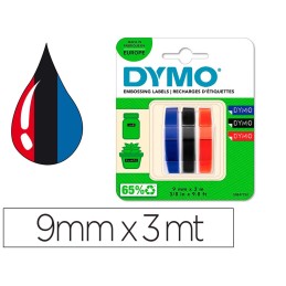 CINTA DYMO 3D 9MM X 3MT...